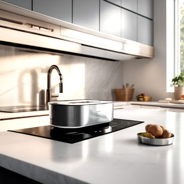 キッチンで使用中の様子